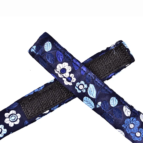 Новейшая мода, мужской синий галстук-бабочка с волшебной лентой
