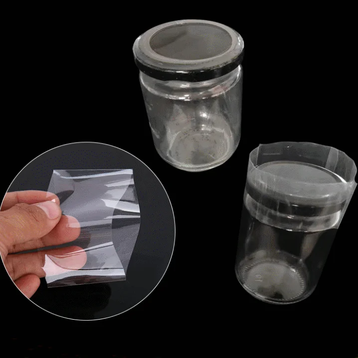 Tamper Evident Shrink Bands Perforated Heat Seal Shrink Bands PVC Tamper Proof Pop Top Seals PVC Heat Shrink Wraps