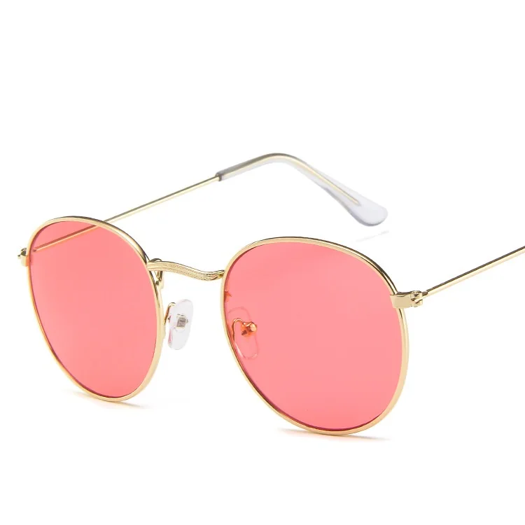 
GD3347 vintage round metal unisex sunglasses uv400 2021 
