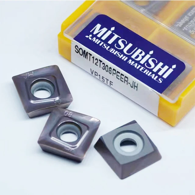 
Mitsubishi SOMT triangle inserts carbide SOMT12T308PEER-JH 
