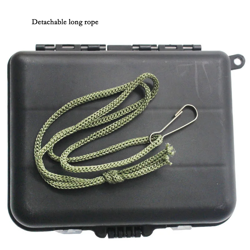 New Multifunctional Fishing Tackle Box 10.5/6.5/3.3cm Hook Accessory Boxes Small Fishing Tackle Boxes