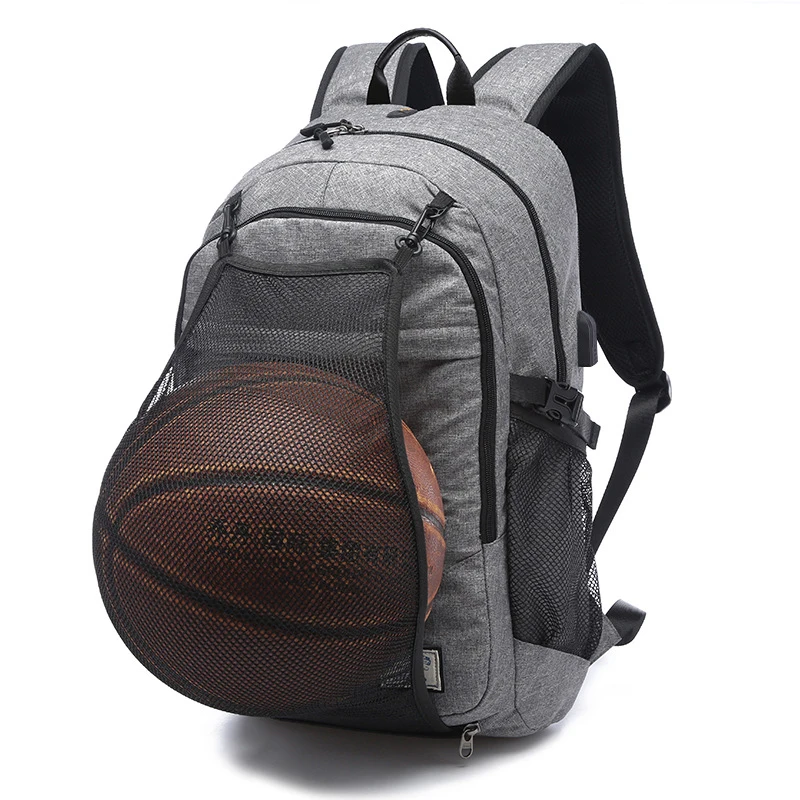 2021 custom new sports backpack outdoor computer business backpack student design basketball grid bag fashion backpack bag