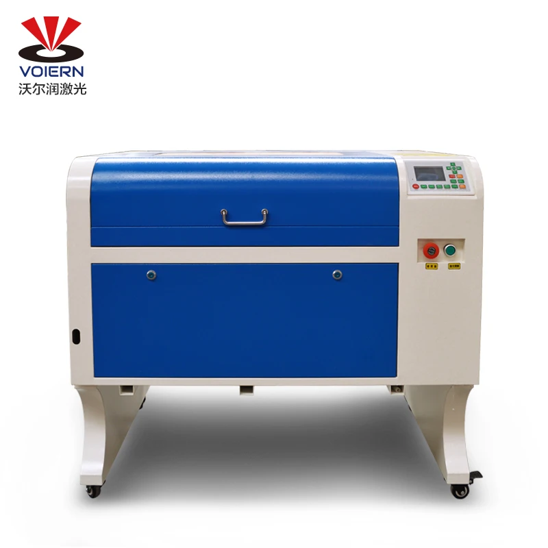 VOIERN laser engraving cutting machine for leather PU PVC engraving shoe design