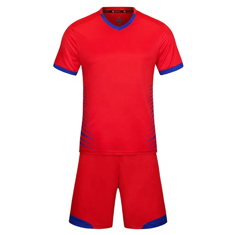 Factory Direct Sale Custom Design Quick Dry Football Kits Soccer Training Clothes