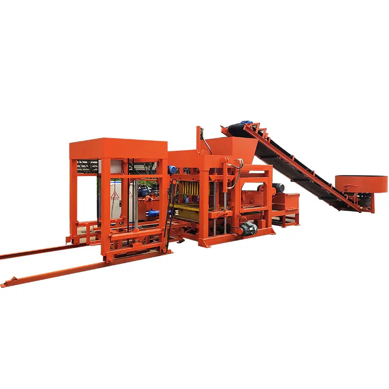ZEYU Factory Manufacture Automatic Model QTJ4-18 Low Price Chinese Concrete Solid Hollow Paver Brick Making Machine