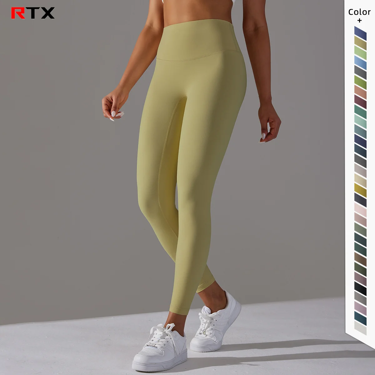 Custom design Naked Feeling New No T-line High-waisted Sports TIGHT Thin Running LEGGINGS Peach Buttocks Pants Women Yoga Pants