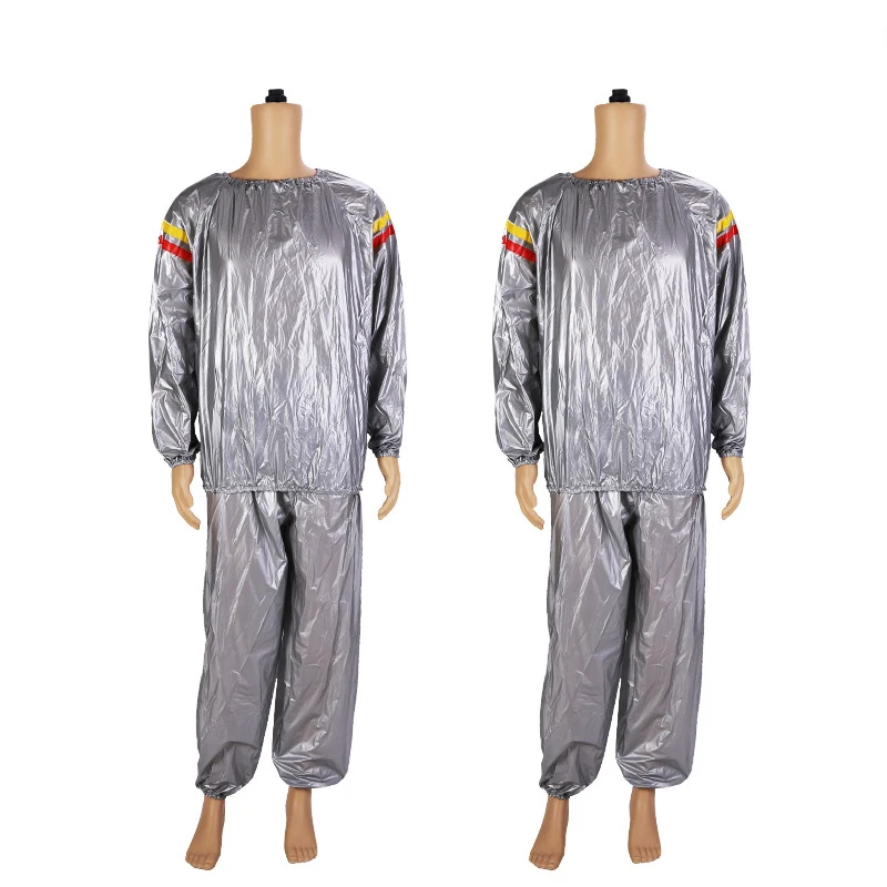 
Environmentally Friendly Lightweight High-density PVC Fabric Sweat Suit Sweat Steam Full Body Sauna Suit 