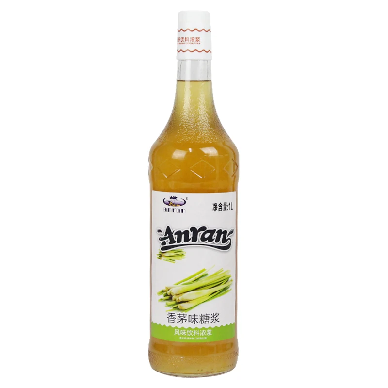 Anran citronella flavor syrup 1000ml / bottle fruit tea juice drink coffee milk tea syrups