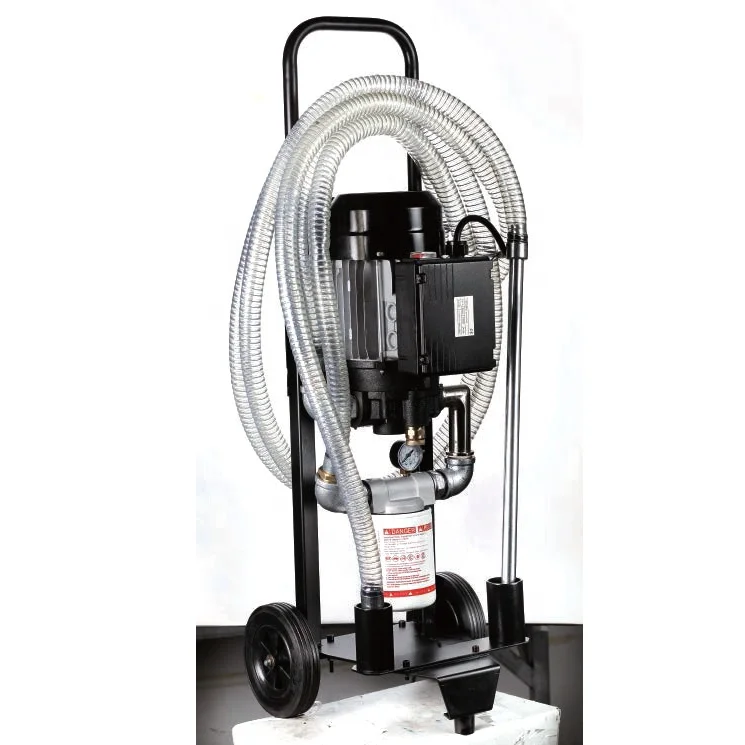 Lubricating oil transfer pump 220V AC vane type electric oil pump