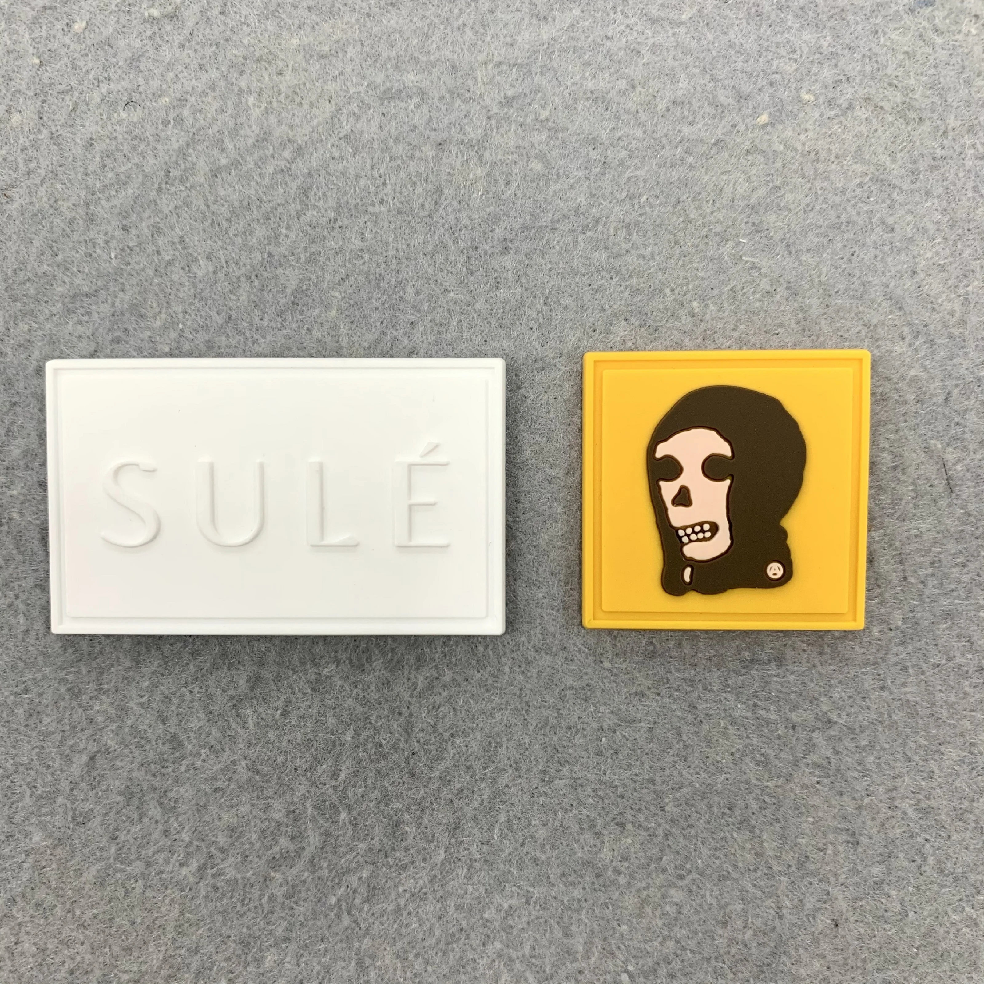 Custom Making Soft PVC Rubber Patches PVC 3D Embossed Patch With Logo