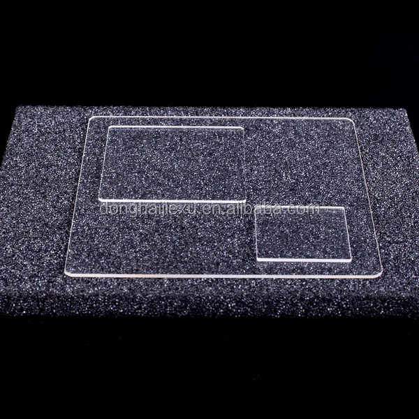 Big size  High Purity Clear Customized Quartz Glass Sheet