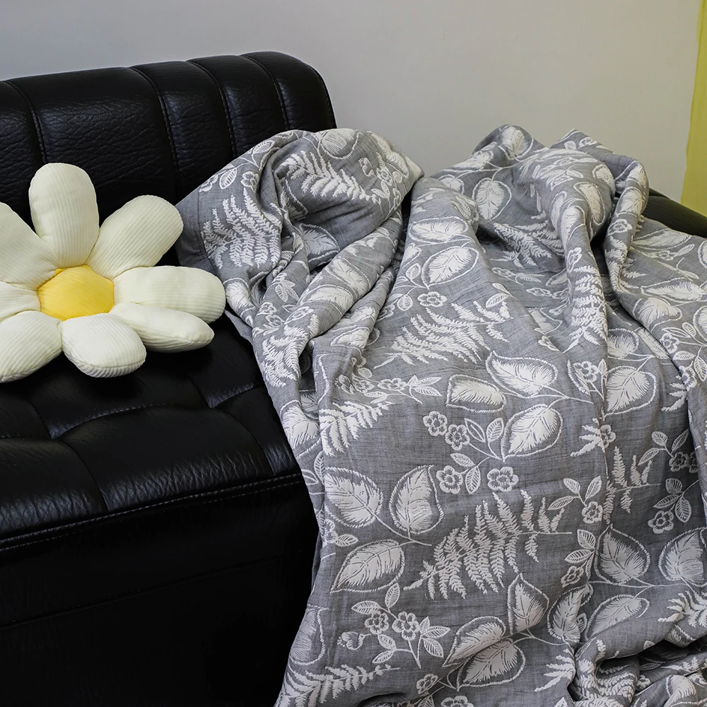 Поли из чистого хлопка охлаждающие двухсторонние квадратные белые для детского дивана в стиле пэчворк на заказ покрывало наволочки