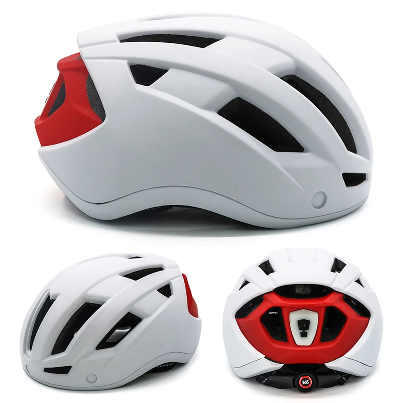 2022 Relee Quality Oem/Odm Smart Taillight Cycling Helmets With Lights Open Face Safety Personal Protective Bike Helmet Adult