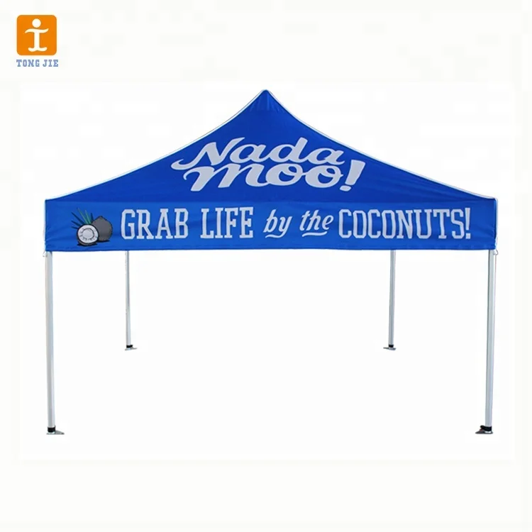 Custom Waterproof Events Tent Customized Advertising Outdoor Printed Tent  Portable Retractable Gazebo Roof