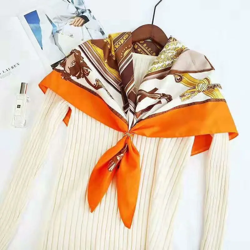 silk scarfs for women stylish silk scarf 90x90 own design silk scarf