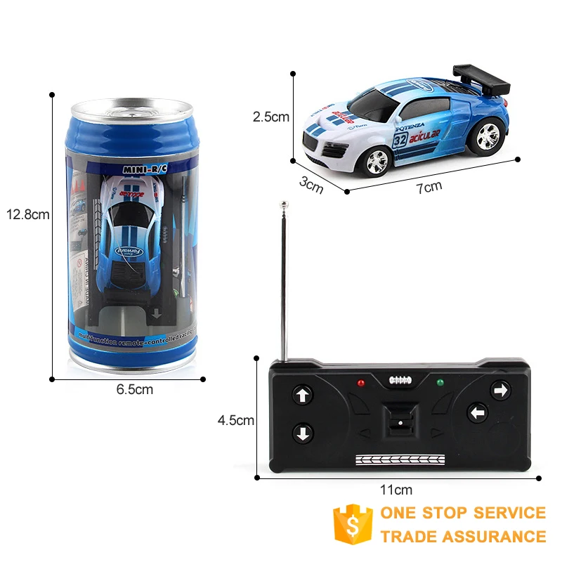 
Mini coke can drift car plastic remote control toys electric nano micro small toy cars miniature rc mini car 