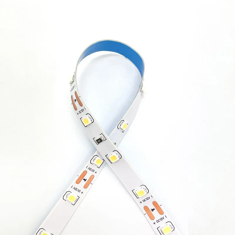 Flexible SMD2835 LED Strip DC12V/24V 60LEDs/m 4.8W/m Factory Wholesale Price Warm White Cool 8mm Width