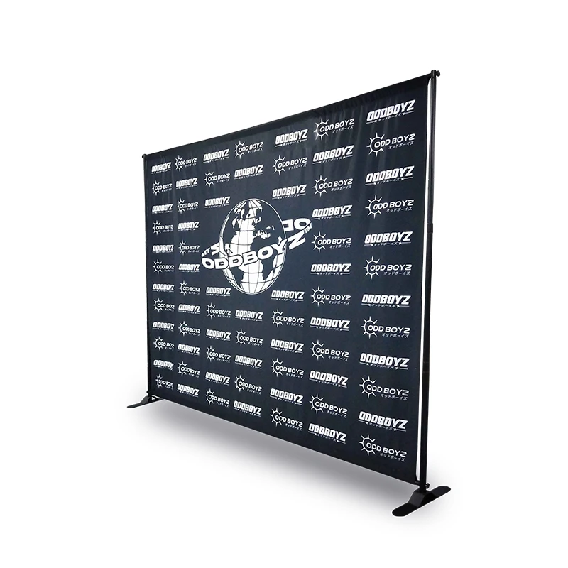8x10 ft Heavy Duty Backdrop Banner Stand Thicker Professional Large Telescopic Display Step and Repeat Stand for Photography