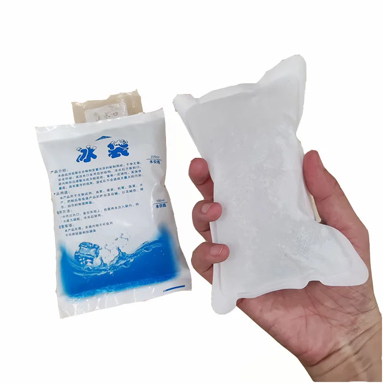 Reusable Gel Ice Pack Insulated Dry Cold Ice Pack Gel Cooling Bag Food Fresh