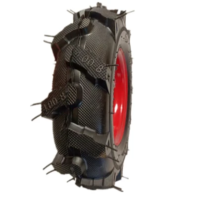 16 inch mini tiller cultivator 4.00-8 agriculture tire wheel