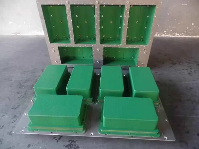 High performance EPS rubber injection shoe mould for sole making