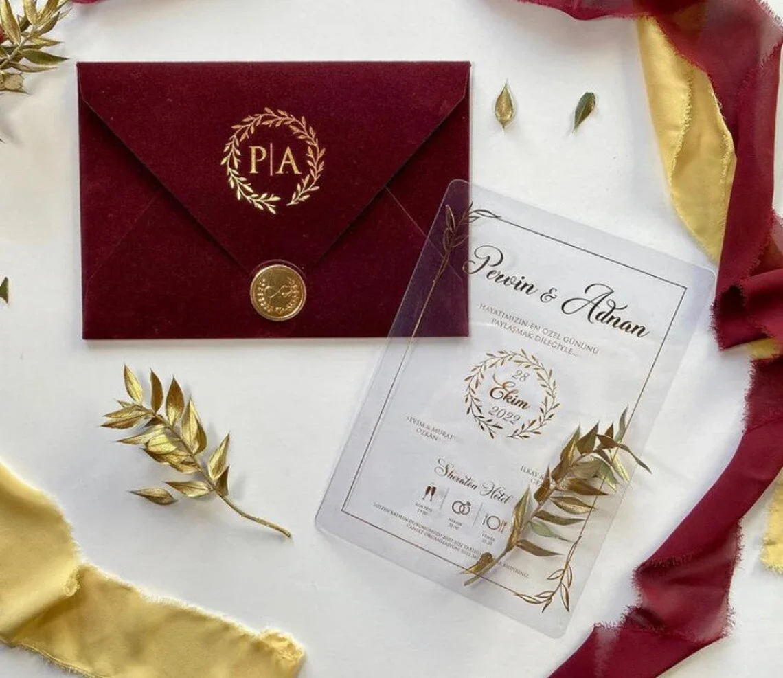 Custom Handmade Colors luxury Elegant Velvet Envelopes for Invitations wedding party greeting card