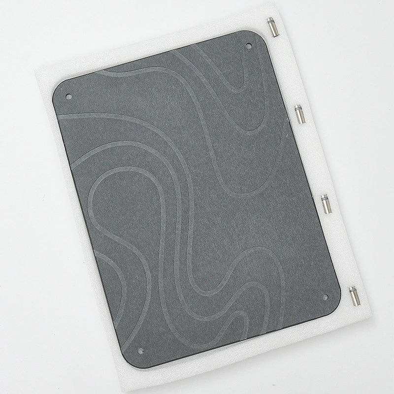 40*30cm Six Standard Colors Food Grade Stone Room Floor Stone Kitchen Dish Dry Mat With Four Silver Screw Metal Legs