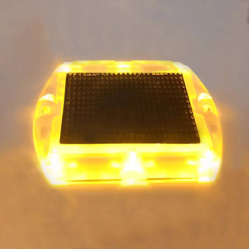 Factory price LiFePO4/3.2V500MAH battery flexible solar panel ultra-thin solar stud light for pavement