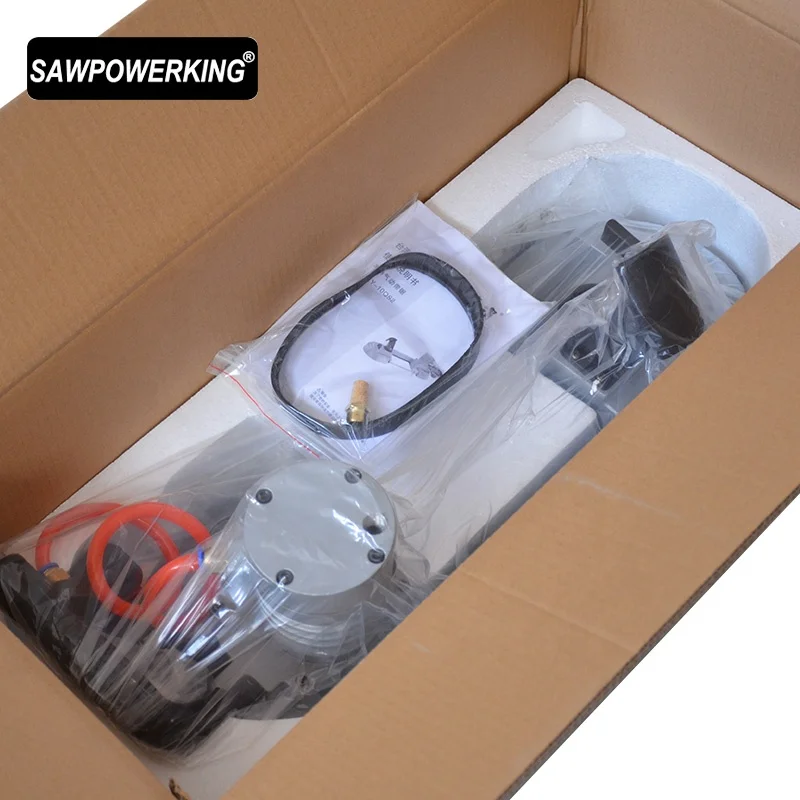 Ручная Портативная ленточная пила SAWPOWERKING беспроводная для дерева/металла/ПВХ труб режущий газ мощность: скорость воздуха (об/мин): 9600 ~