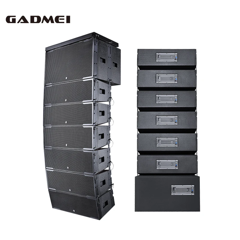 Outdoor speakers professional full rang 10 inch 18inch subwoofer speaker 2 way line array speakers active professional