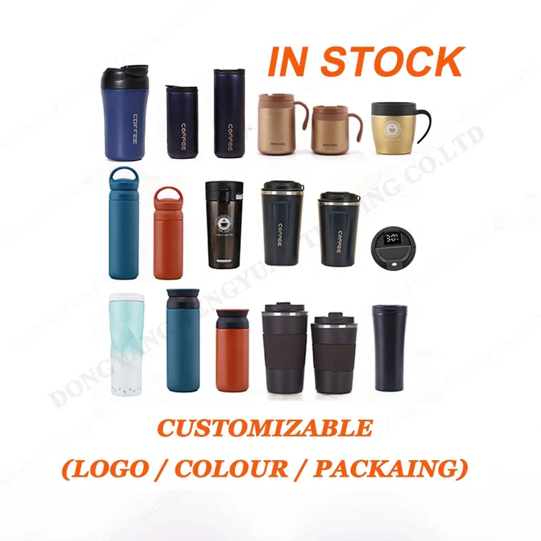 TY 500ml 750ml double wall custom mug vacuum flask powder coated for sports thermo sports vacuum flask sports water bottle
