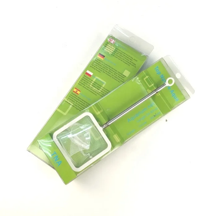 TN-6 ОТП бренд аквариум с телескопической ручкой рыб креветки чистая квадратной формы белый Тип