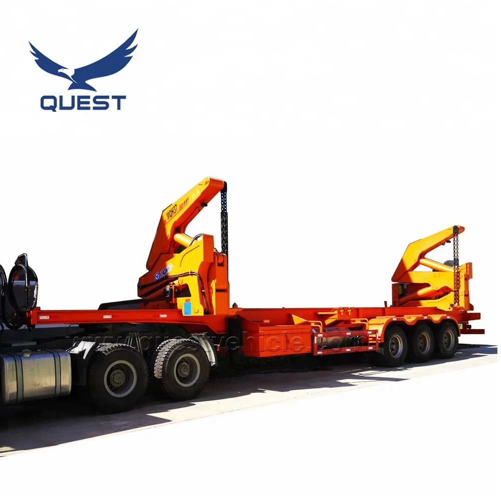 Hot Sale Self-Loading Semi Truck Trailer 40ft Steel Container Side Lifter Loader Made of Carbon Steel