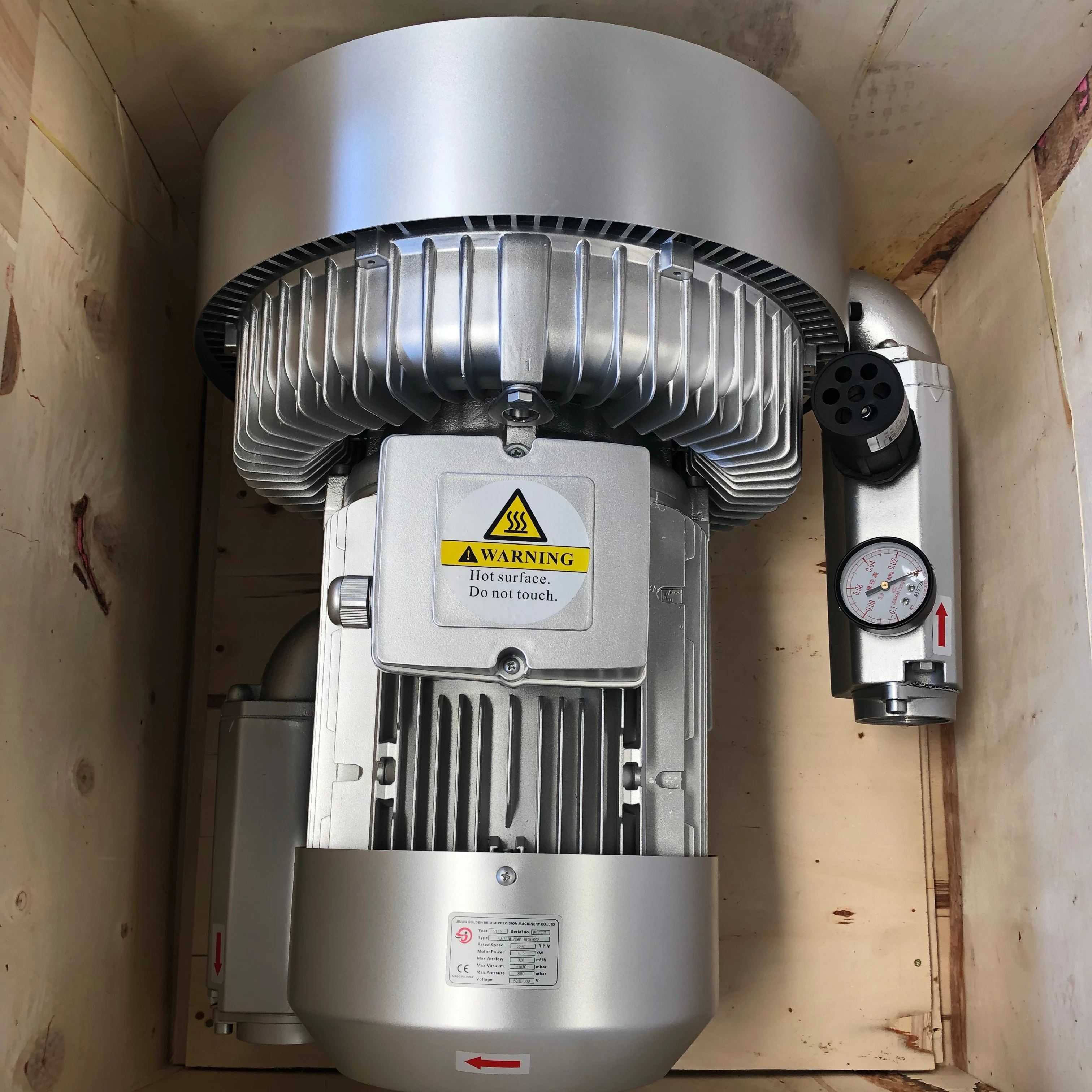 Air Knife Drying Regenerative Blower High Pressure Water Treatment air Blower Power From 1hp to 30hp