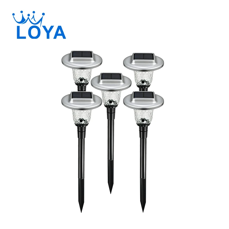 Minus 0 Degree to 60 Degree Temperature Applicable Solar Post Light Garden Outdoor Solar String Flower-shaped Lights Garden