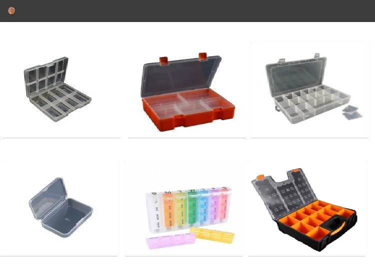 small clear plastic box