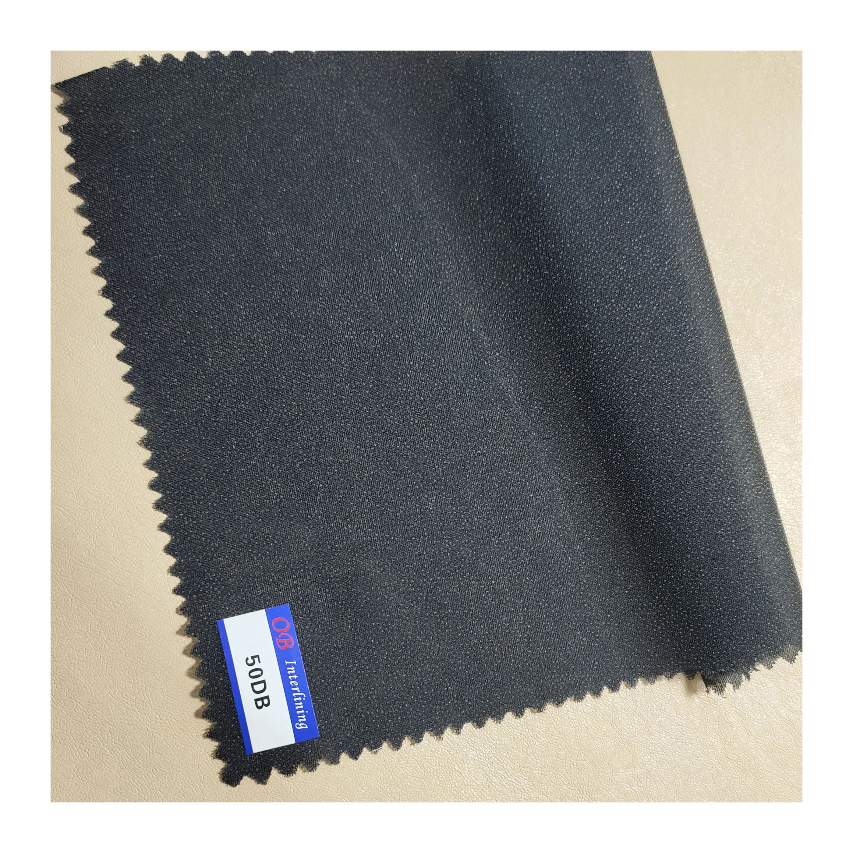 Лидер продаж, тканый прокладочный плавкий прокладочный материал с вышивкой для воротников