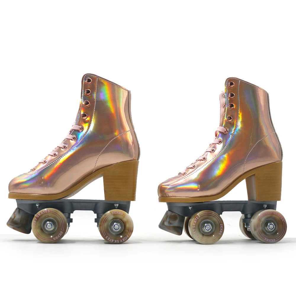 High Heel Roller Skating Set Knee Elbow Wrist Pads Skate Skate Shoe