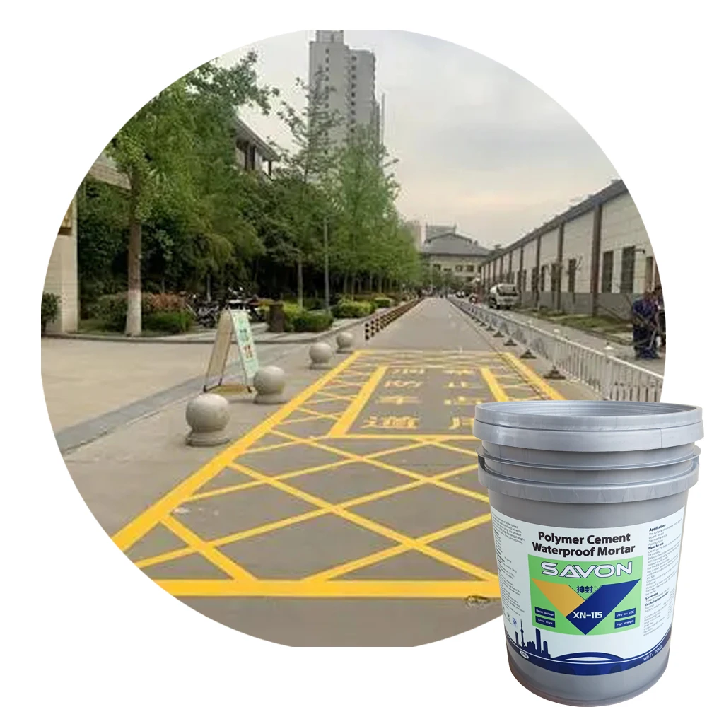 Two Component Polymer Paint Excellent Waterproof Performance Cement Mortar