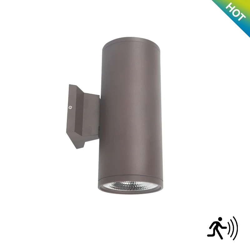 RGBCW умный внешний черный белый бронзовый квадратный меняющий цвет Ip65 водонепроницаемый наружный подвесной цилиндр настенный светильник