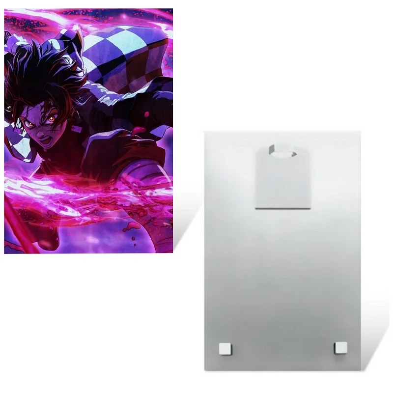 Алюминиевая Термотрансферная краска на заказ 12 дюймов и 18 дюймов, сублимационная Глянцевая HD металлическая аниме-печать