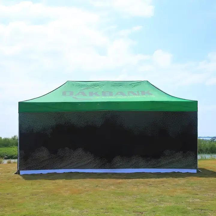 Big Foot Deluxe 3x6m 38mm Aluminium Frame Custom Printed Pop-Up Folding Canopy Gazebo Tent Complete Kit Tent Trade Show