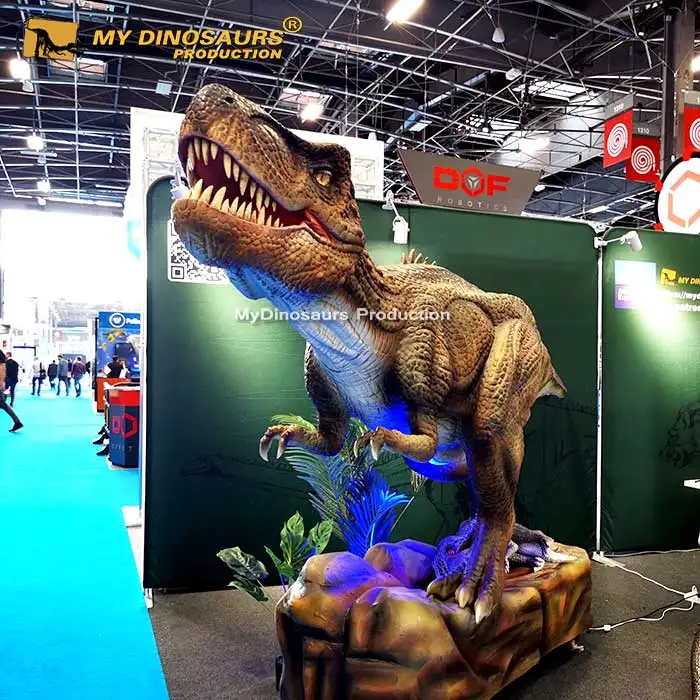  MY DINO AD237 реалистичный аниматронный динозавр T Rex для тематического парка Юрского