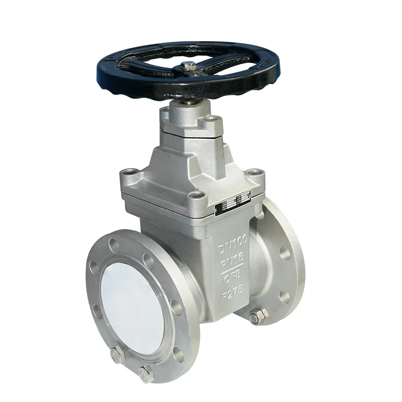 Pneumatic double gate valve dn80 pressure gate valves for oil and gas
