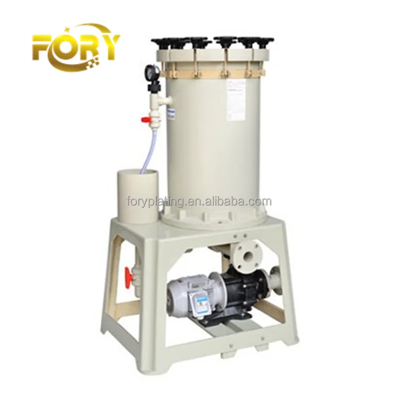 Linyi Fory, Лучшая цена, машина для химической фильтрации, 100 л-30000л/ч, гальванический фильтр, хромированное/медное/Никелированное покрытие