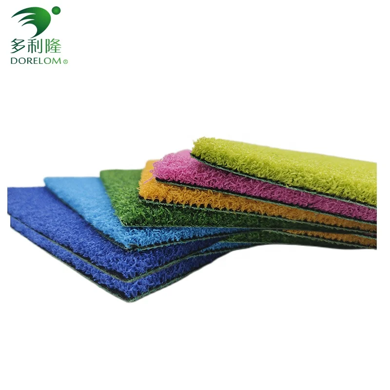 china manufacturers green carpet artificial grass green red black blue white pink artificial grass for gym fitness flooring