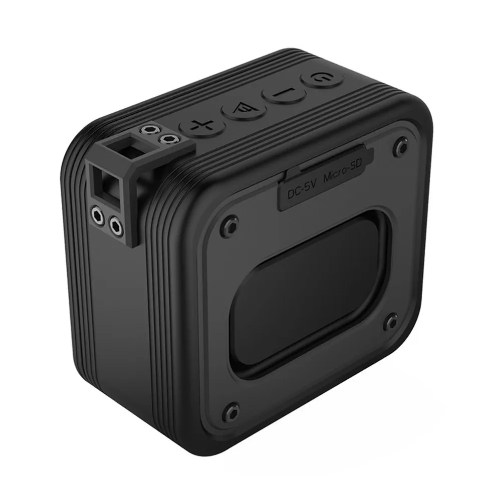 CYBORIS X6  Mini Speaker Portable speaker, 5W  Big Sound withl diaphragm bass, 20 hours long battery life Ipx7 Waterproof TF AUX