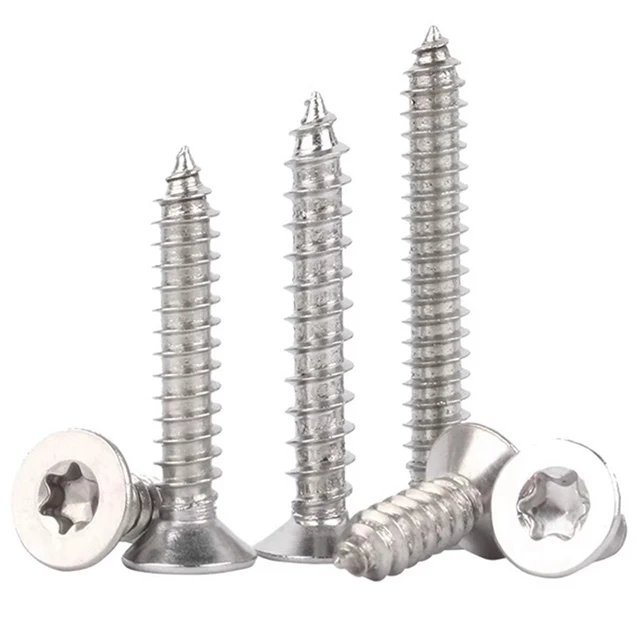 China Made New High Quality flat torx self tapping screw Flat head torx self tapping screw