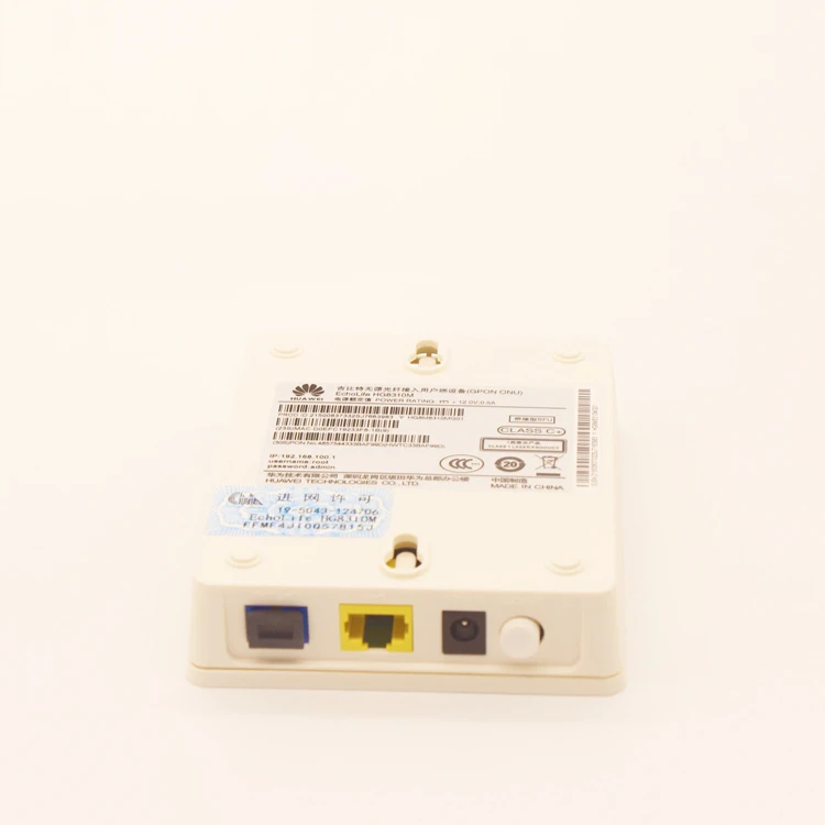  GPON Huawei HG8010 GE Однопортовый гигабитный порт Терминал EPON XPON FTTH ONT применим к режиму и английскому интерфейсу