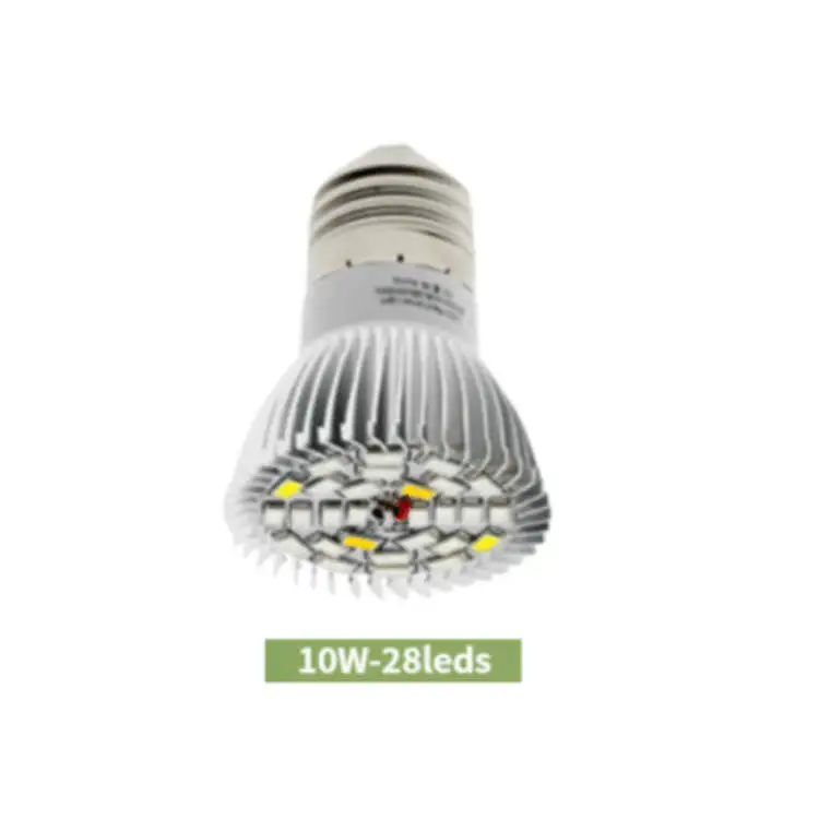 
15W E26 E27 Ceramic CRI 95 Growth Grow Light Led Bulb for Indoor Garden Greenhouse and Hydroponic Plants Full Spectrum 